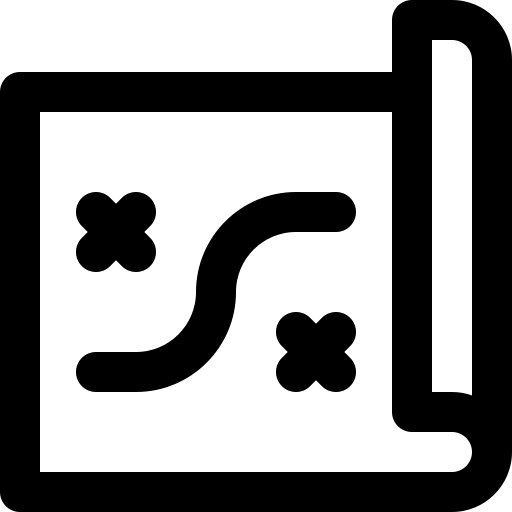 Strategic plan free icon