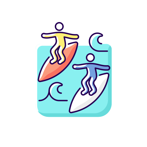 Surfing boards - Free sports and competition icons