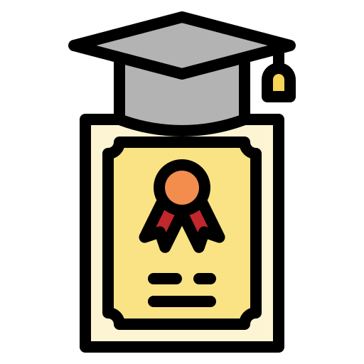 graduación icono gratis