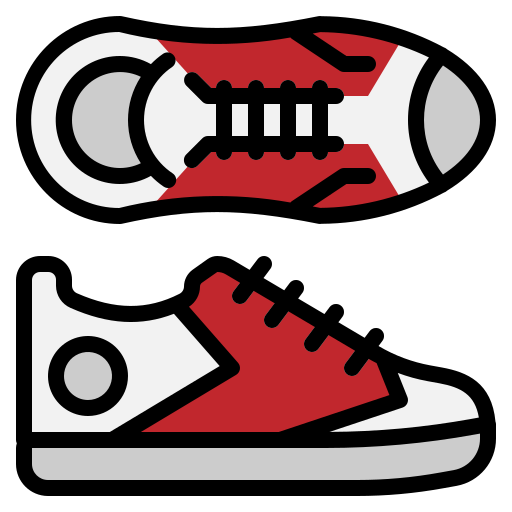 Sneaker Generic Outline Color icon