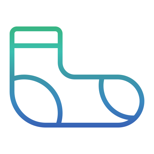 Sock Generic Gradient icon