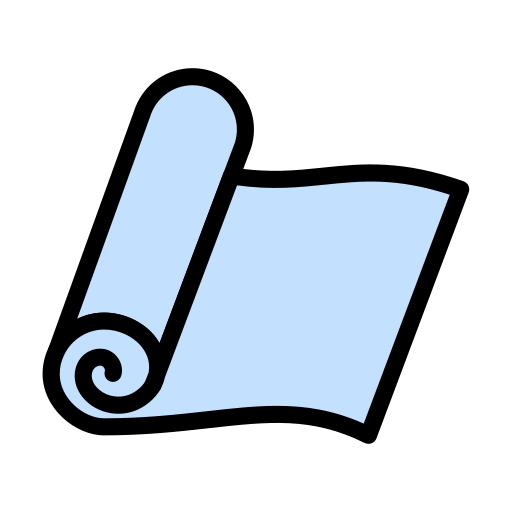 Yoga mat free icon Yoga mat free icon