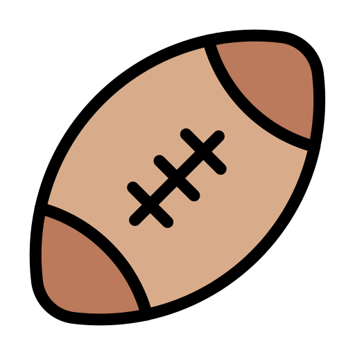 Rugby Vector Stall Lineal Color icon