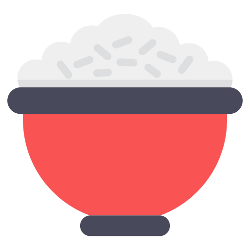 밥 그릇 무료 아이콘