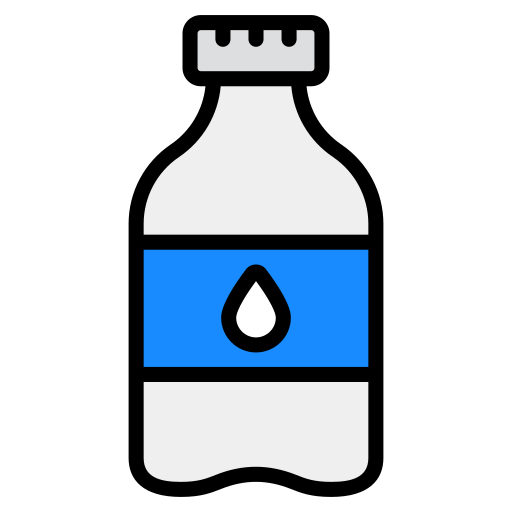 Water Bottle Generic Outline Color Icon