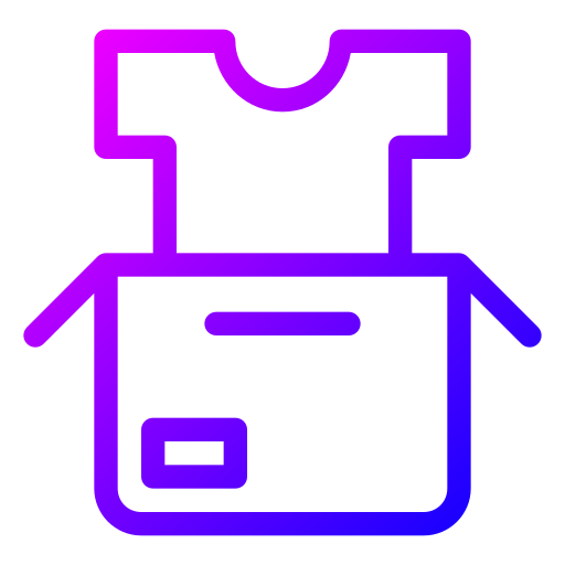 Tshirt Generic Gradient icon