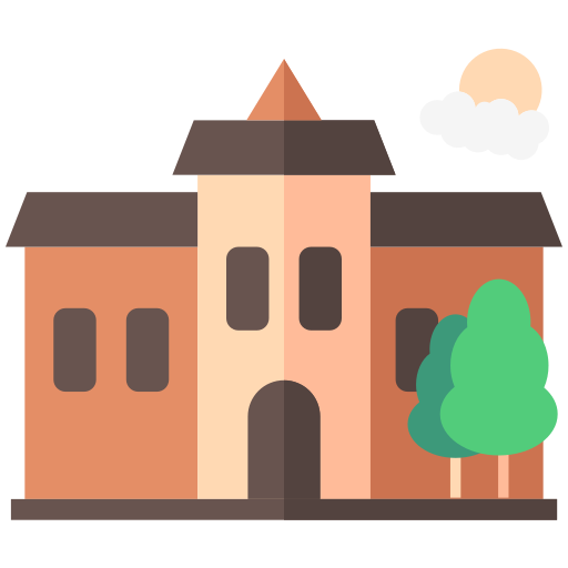 maison hantée Icône gratuit maison hantée Icône gratuit