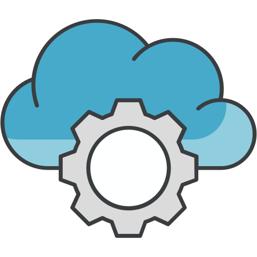 configuración de la nube icono gratis