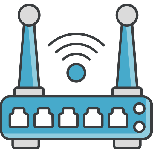 router de wifi icono gratis