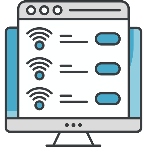 servidor wifi icono gratis