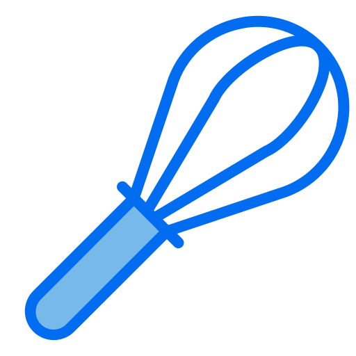 Whisk Generic Blue icon