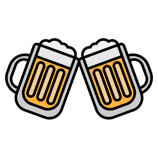 Cheers Generic Outline Color icon