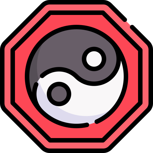 yin yang icono gratis