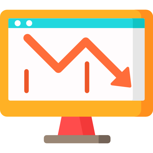 pérdida icono gratis