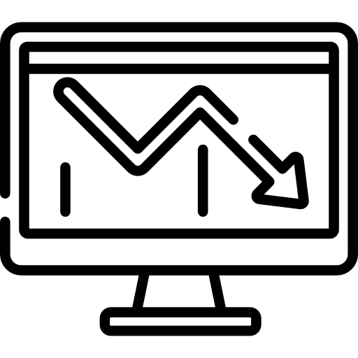 pérdida icono gratis