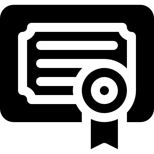 Сертификат бесплатно иконка Сертификат бесплатно иконка