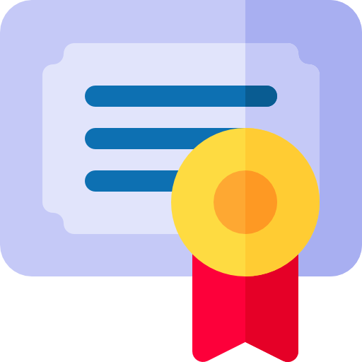 Certificate free icon Certificate free icon