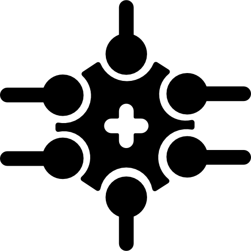 Molecular free icon