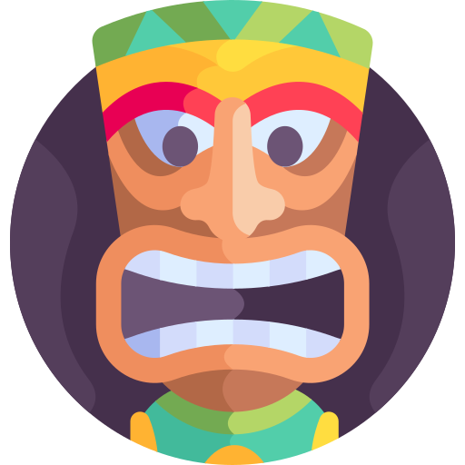 Tiki Detailed Flat Circular Flat icon