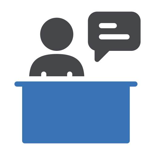 Reception free icon Reception free icon