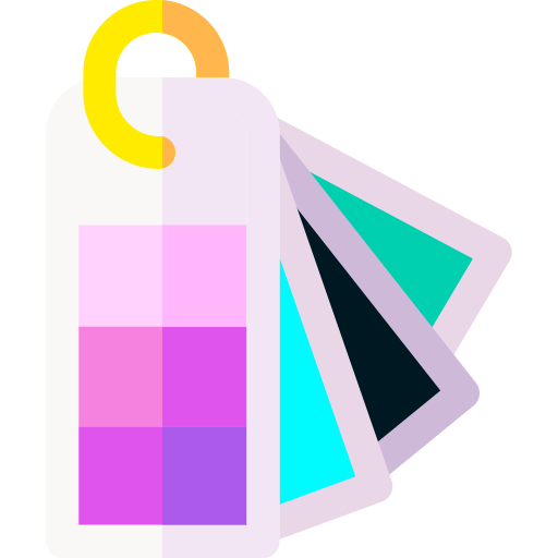 paleta de color icono gratis