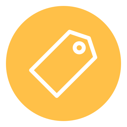 Price tag Generic Flat icon