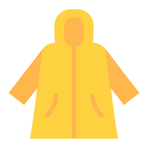 Raincoat Generic Flat icon