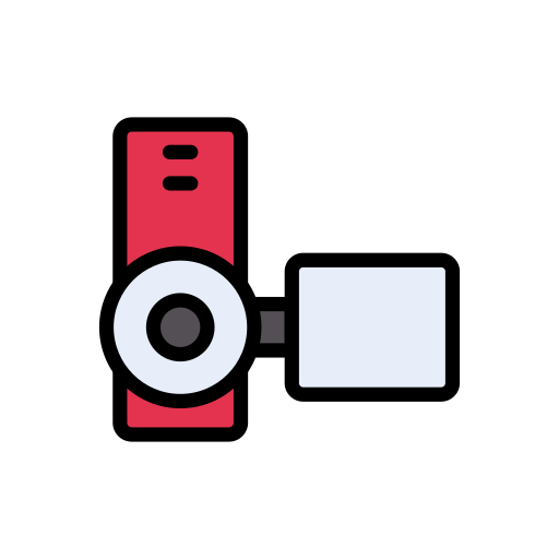 camara de video icono gratis