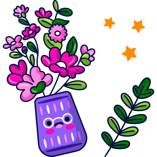 flor gratis sticker