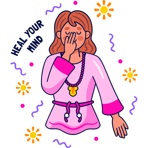 Meditation free sticker Meditation free sticker