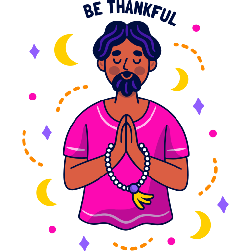 Meditation free sticker Meditation free sticker
