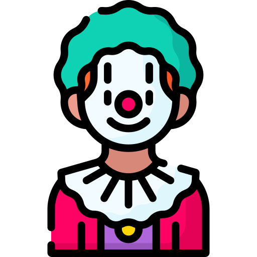 payaso icono gratis