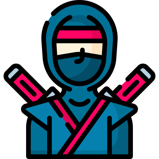 Ninja Special Lineal color icon