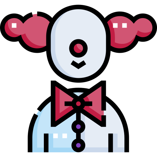 Clown free icon Clown free icon