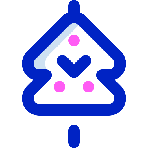 árbol de navidad icono gratis