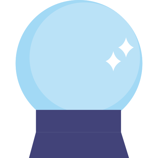 Crystal ball Generic Flat icon