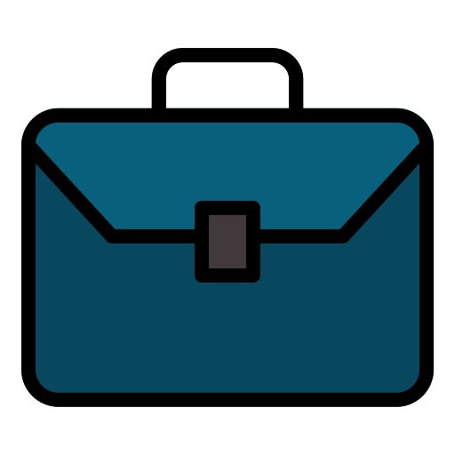 Briefcase Generic Outline Color icon