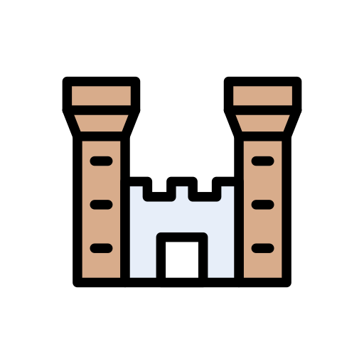 castillo icono gratis