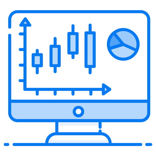 Seo report Generic Blue icon