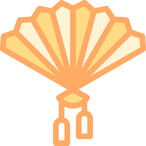Paper fan free icon Paper fan free icon