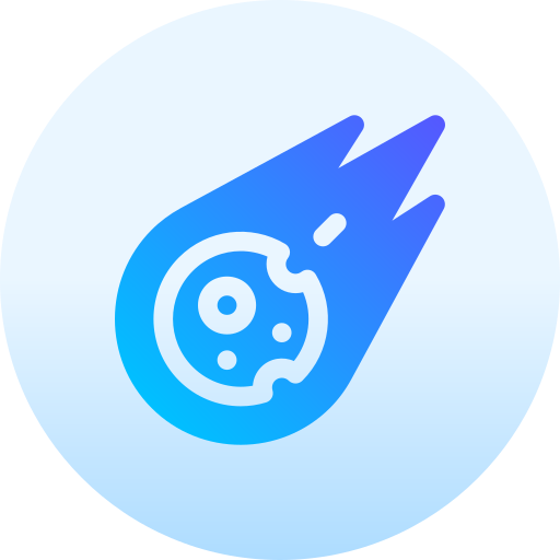 meteorito icono gratis