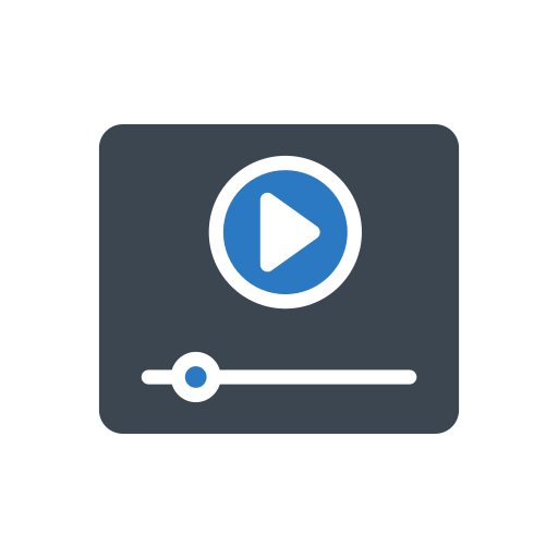 Watch movie Vector Stall Flat icon