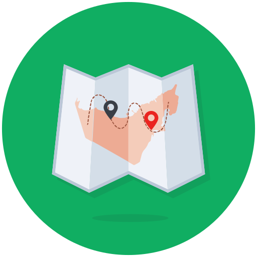 Map free icon