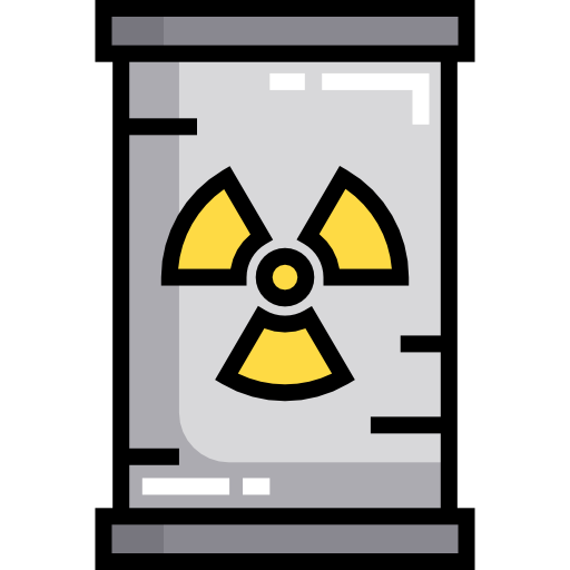 radioactivo icono gratis