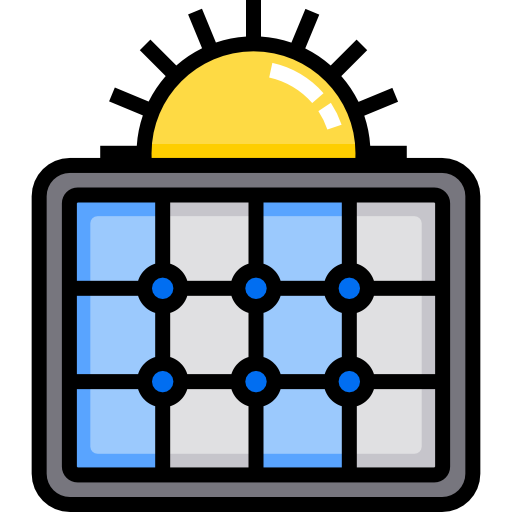 panneau solaire Icône gratuit
