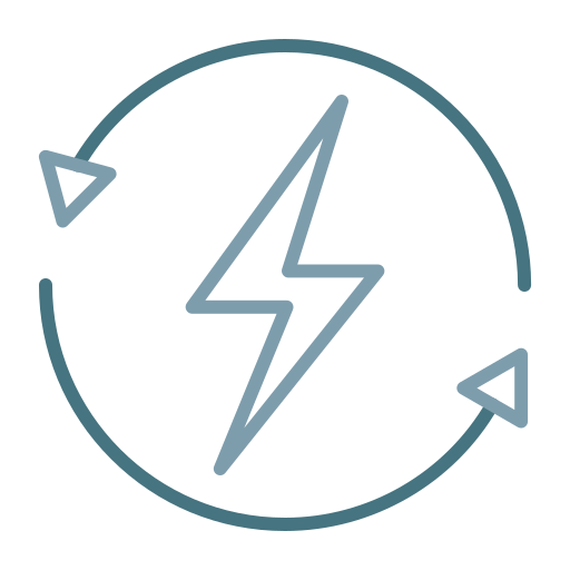 Возобновляемая энергия бесплатно иконка