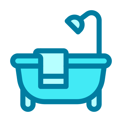 Bathtub Generic Blue icon