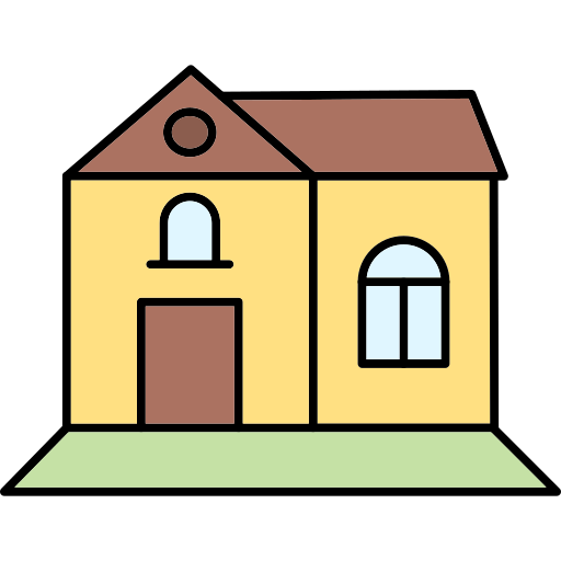 Farm house Generic Thin Outline Color icon