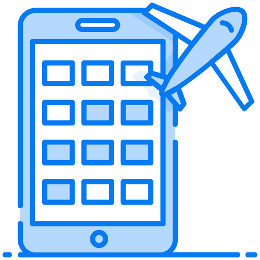 aplicación de reserva icono gratis