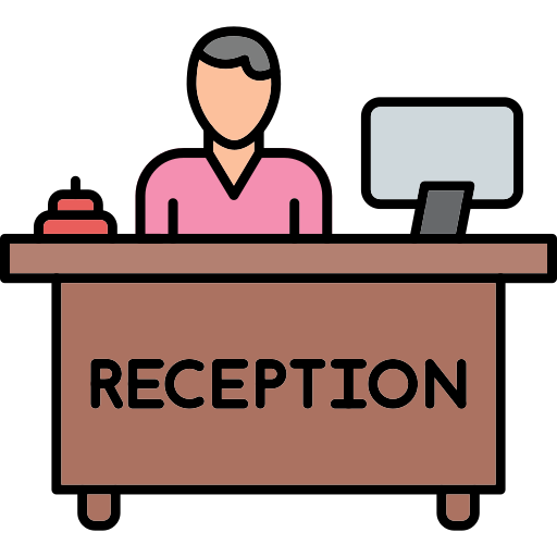 Reception - Free professions and jobs icons